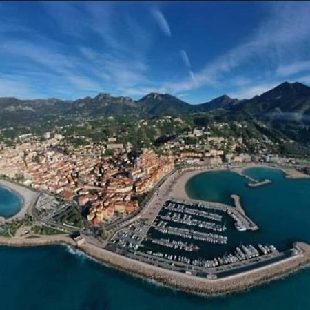 Le Lodge, T2 Classe 3 Etoiles Avec Jardin, Parking, Piscine & Mer A 2 Pas Menton Eksteriør billede