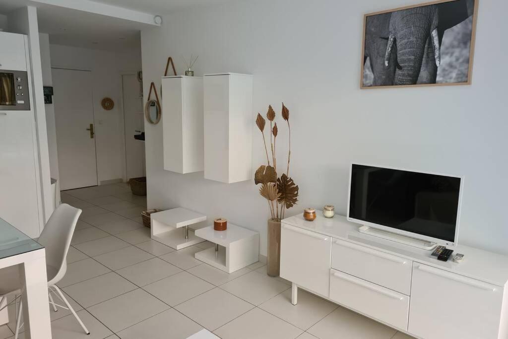 Le Lodge, T2 Classe 3 Etoiles Avec Jardin, Parking, Piscine & Mer A 2 Pas Menton Eksteriør billede